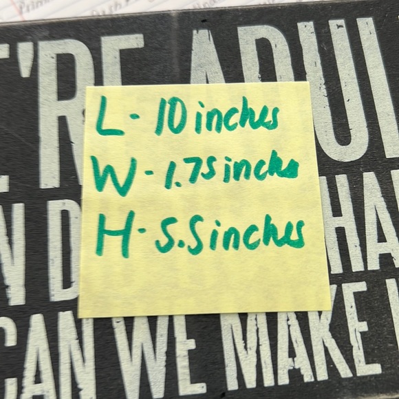 Primitives by Kathy Decor We're adults When did that happen?… - Picture 7 of 7